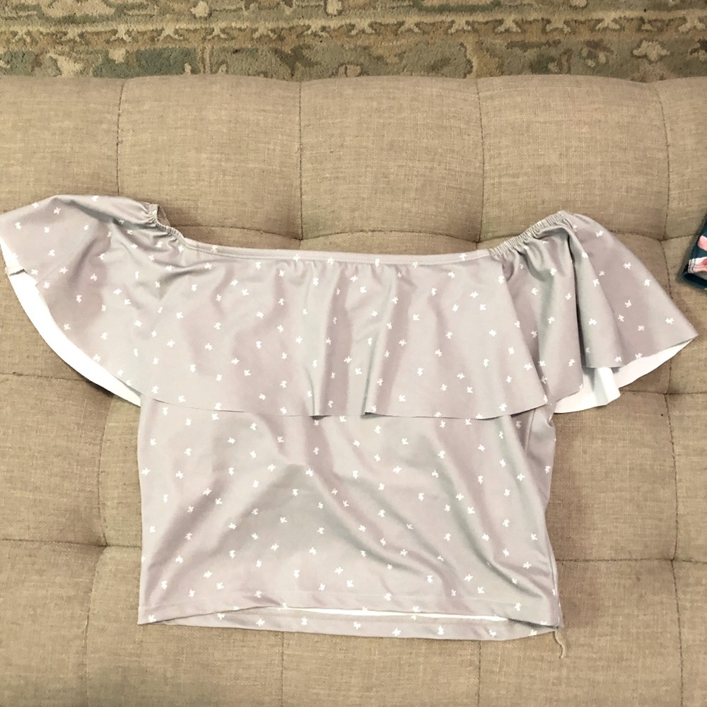 Off the shoulder Kortni Jeane Swimsuit Top